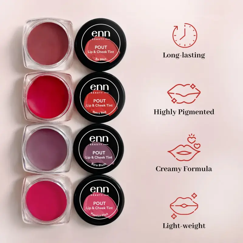 Enn Beauty Pout Lip & Cheek Tint (Be Bliss)