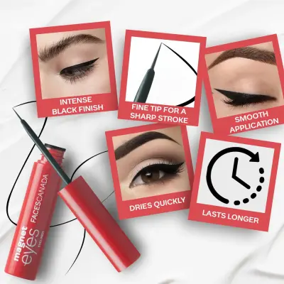 Faces Canada Eyeliner - Black | Waterproof