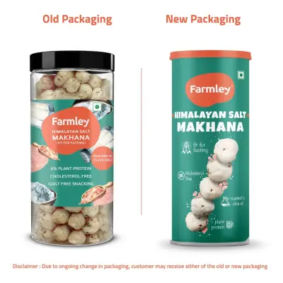 Farmley Himalayan Salted Makhana Roasted In Olive Oil