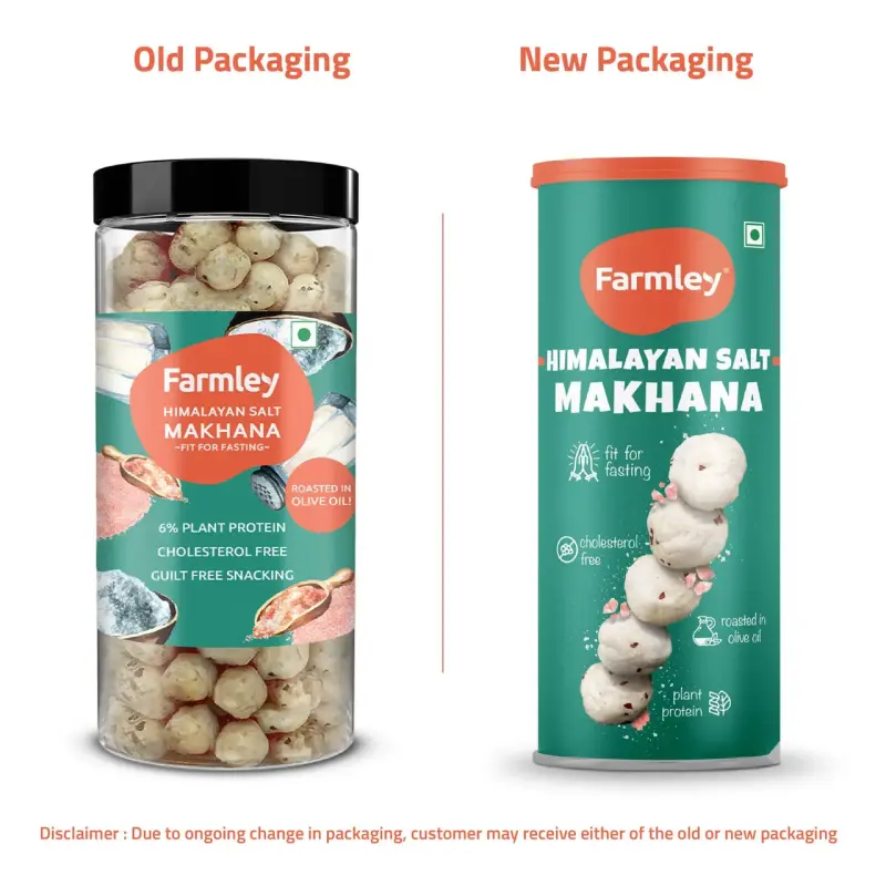 Farmley Himalayan Salted Makhana Roasted In Olive Oil