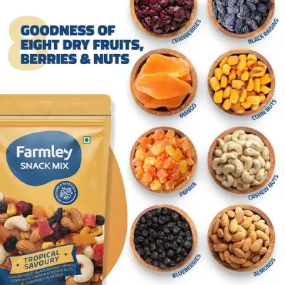Farmley Snack Mix Dry Fruits - Tropical Savoury