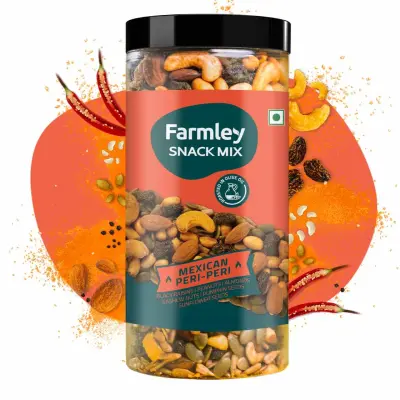 Farmley Snack Mix Nuts | Mexican Peri Peri