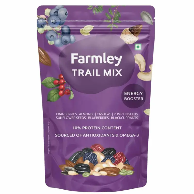 Farmley Trail Mix Dry Fruits, Nuts & Seeds Mix Superfood
