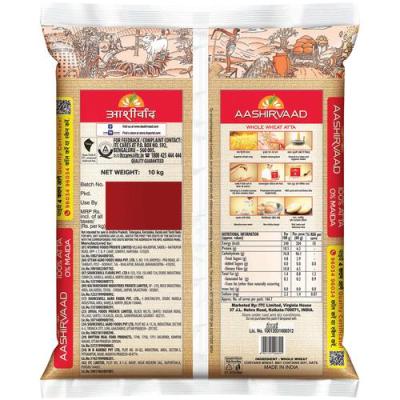 Aashirvaad Shudh Chakki Atta/Gavhache Peeth, 10 kg
