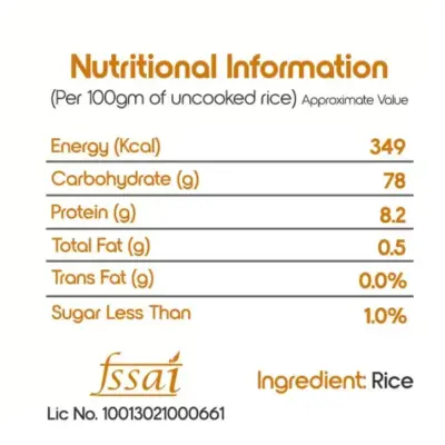 Fortune Sona Masoori Supreme Raw Aged Rice