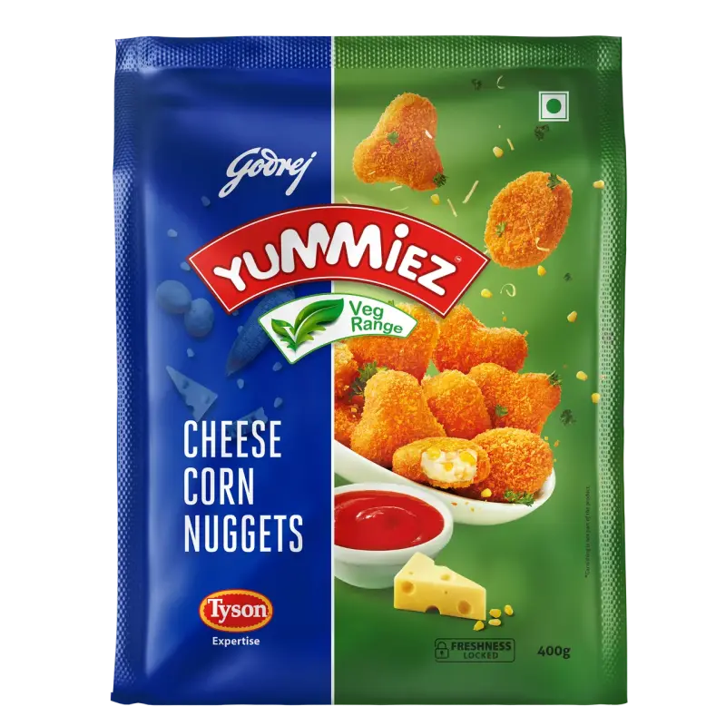 Godrej Yummiez Cheese Corn Nuggets