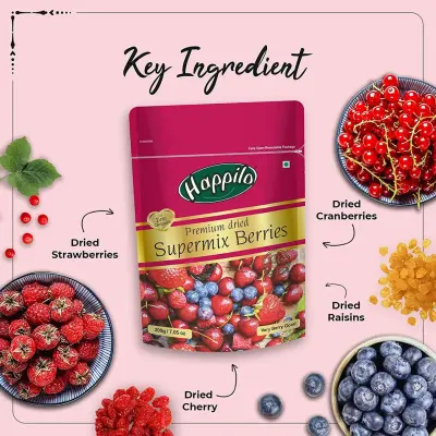Happilo Premium International Super Mix Berries