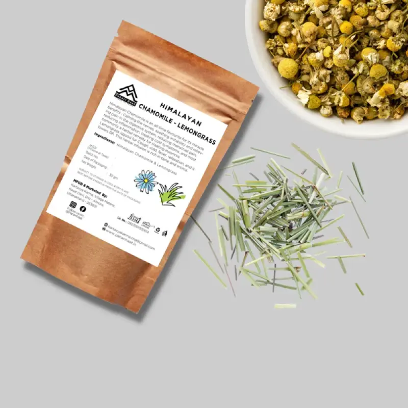 Himalayan Chamomile-Lemongrass - 30gms | Pahari Haat