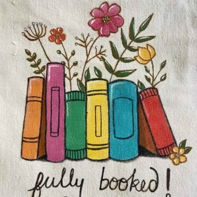 Fully Booked Tote Bag