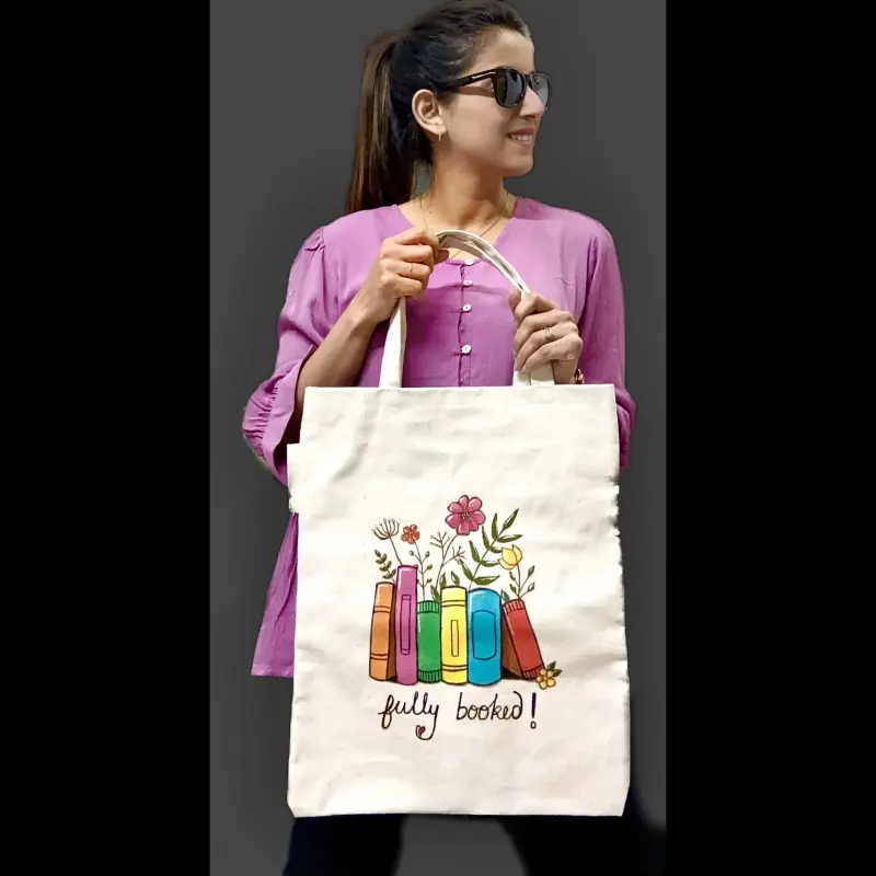 Fully Booked Tote Bag
