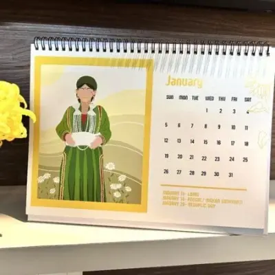 Table Calendar â€œGrace of Uttarakhandâ€