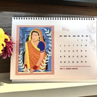Table Calendar â€œGrace of Uttarakhandâ€