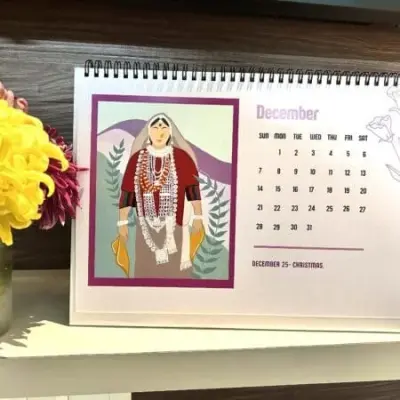 Table Calendar â€œGrace of Uttarakhandâ€