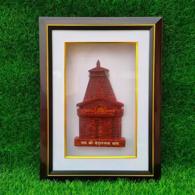 3D Kedarnath Photo Frame