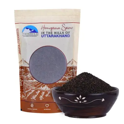Jakhiya (Wild Mustard seeds or Teekweed) 200gms | Trishulii