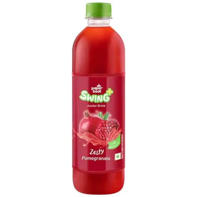 Paper Boat Swing Zesty Pomegranate Juicer Drink, 600 ml