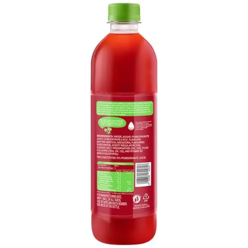 Paper Boat Swing Zesty Pomegranate Juicer Drink, 600 ml
