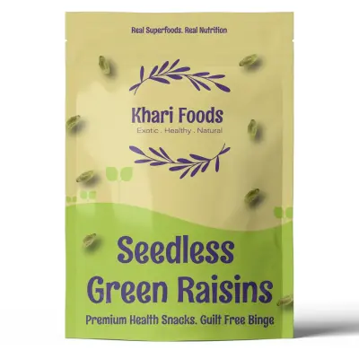 Khari Foods Green Raisins Dried