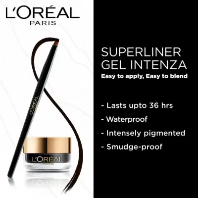 L'Oreal Paris Super Liner Gel Intenza Eyeliner, Profound Black