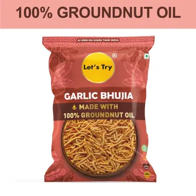 Let's Try Garlic Bhujia