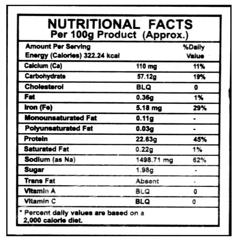 Lijjat Papad - Punjabi Masala