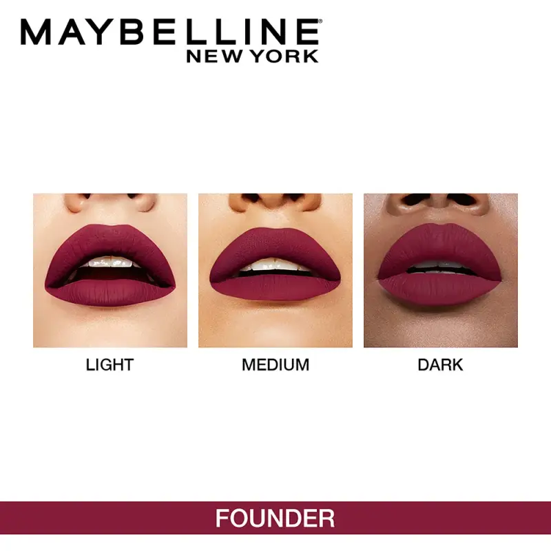 Maybelline Superstay Liquid Lipstick - Founder | Paraben Free