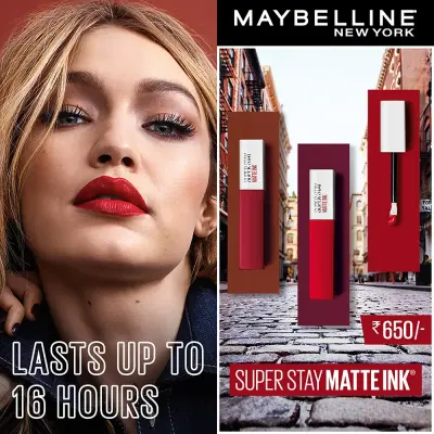 Maybelline Superstay Liquid Lipstick - Founder | Paraben Free