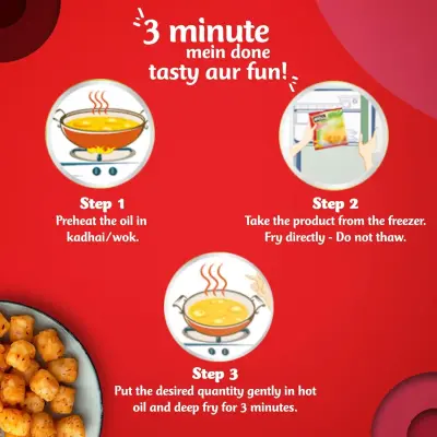McCain Chilli Garlic Potato Bites Nuggets