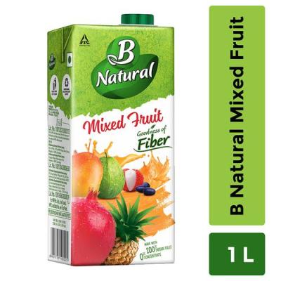 B Natural Juices Mixed Fruit 1 L