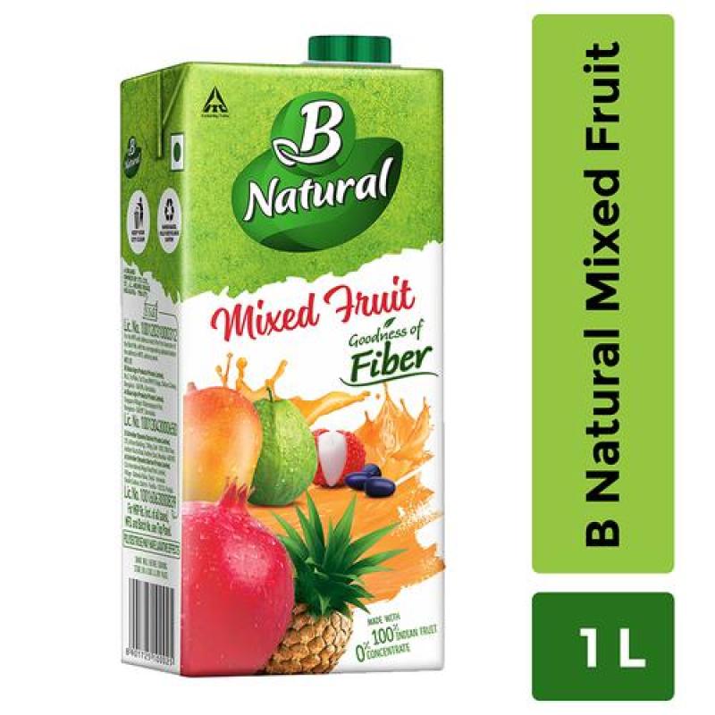 B Natural Juices Mixed Fruit 1 L