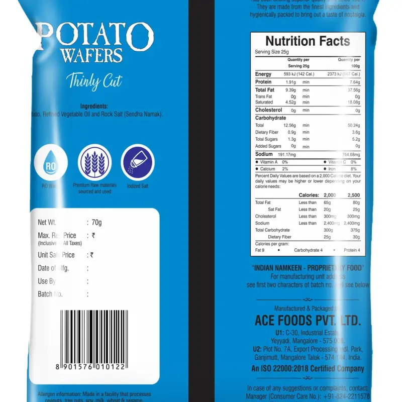 Modern Kitchens Potato Chips Salted
