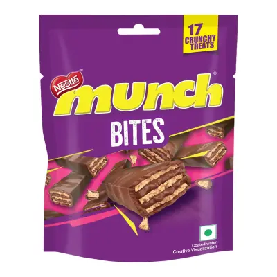 NestlÃ© Munch Chocolate Coated Wafer Bar