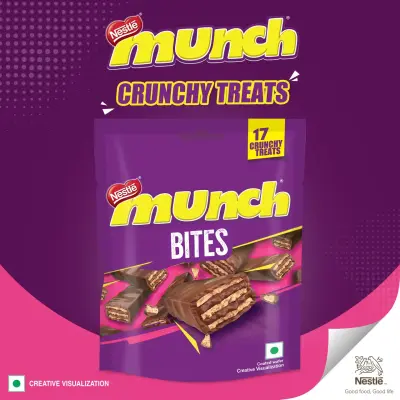 NestlÃ© Munch Chocolate Coated Wafer Bar