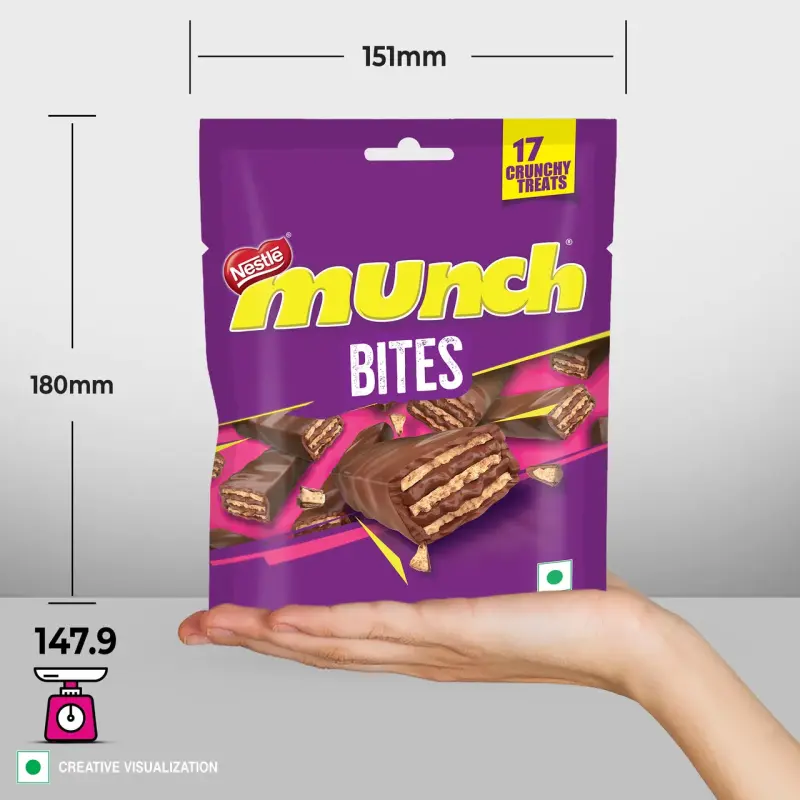 NestlÃ© Munch Chocolate Coated Wafer Bar