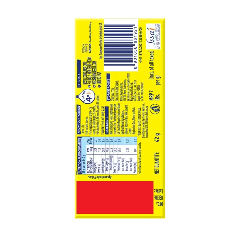 Nestle Milkybar Tablet Made With Milk Yummy & Creamy Treat