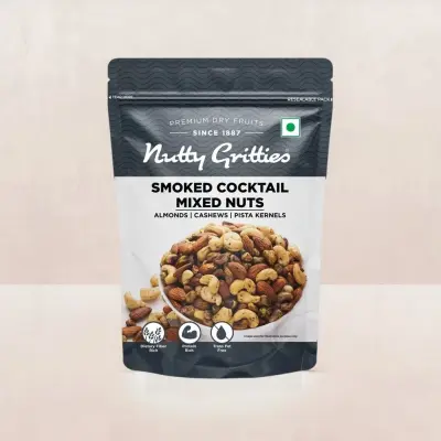 Nutty Gritties Smoked Cocktail Mixed Nuts