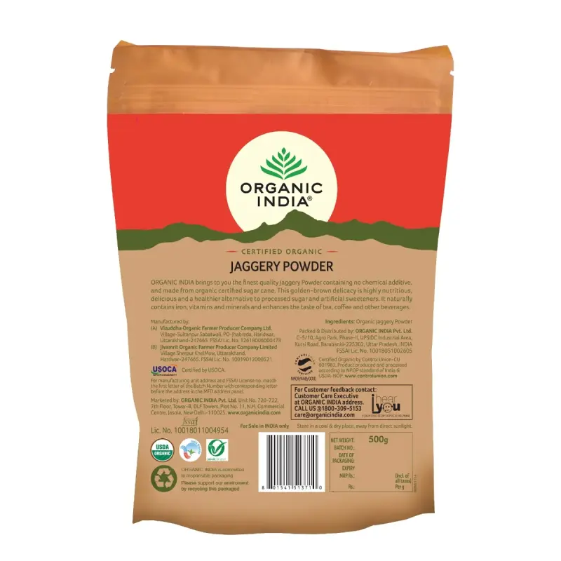 Organic India Jaggery Powder