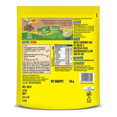 MAGGI Pazzta Cheese Macaroni Pasta - 100% Suji/Rawa