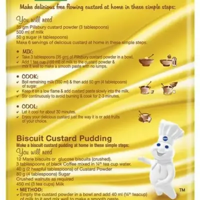 Pillsbury Vanilla Custard Powder