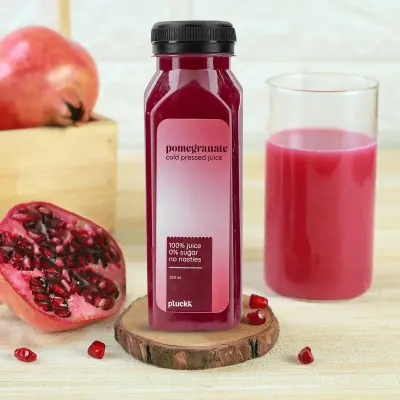 Pluckk 100% Fresh Pomegranate Juice