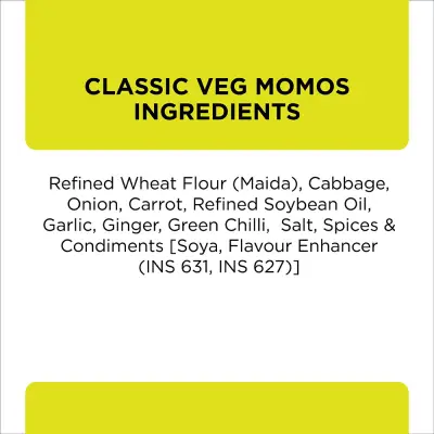 Prasuma Momos Classic Veg (Frozen)