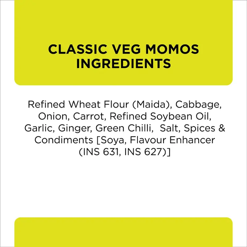 Prasuma Momos Classic Veg (Frozen)