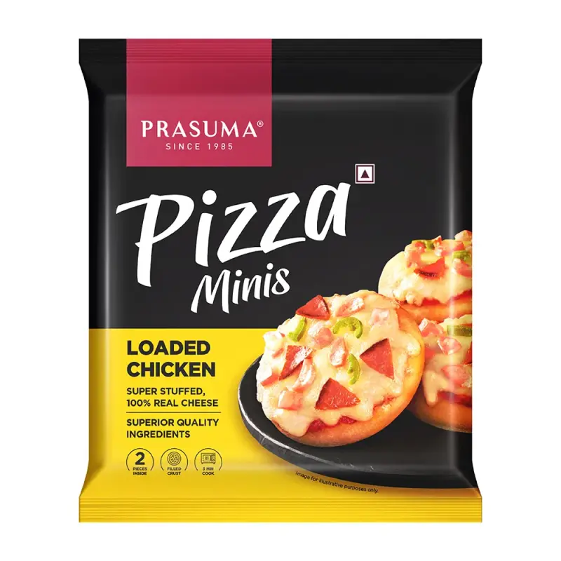 Prasuma Pizza Minis - Loaded Chicken