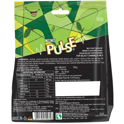 Pulse Kachcha Aam 50 Candies