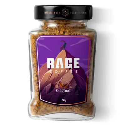 Rage Coffee Original Blend - Premium Arabica Instant Coffee