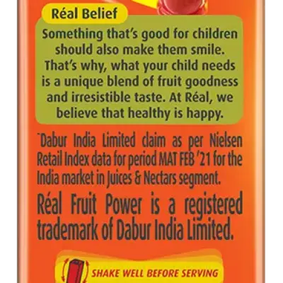 Real Fruit Power- Pomegranate Juice Tetrapack 180 ml Combo