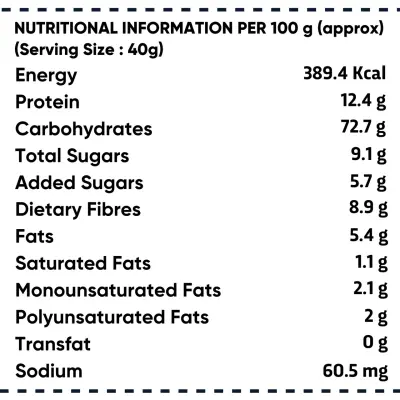 Rs By True Elements Muesli Dark Chocolate, Fibre Rich