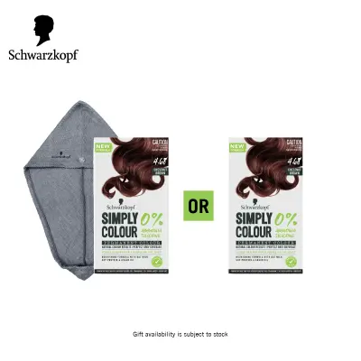 Schwarzkopf Simply Color Permanent Hair Colour 4-68 Chestnut Brown