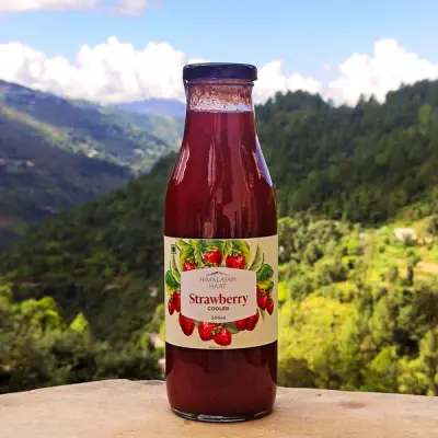 Strawberry Cooler 500ml | Himalayan Haat