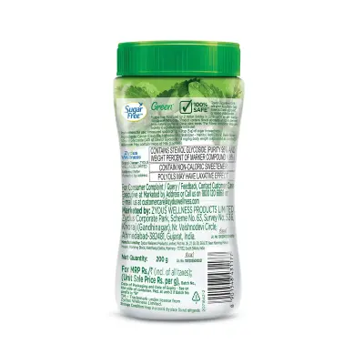 Sugarfree Green 100% Natural Made From Stevia